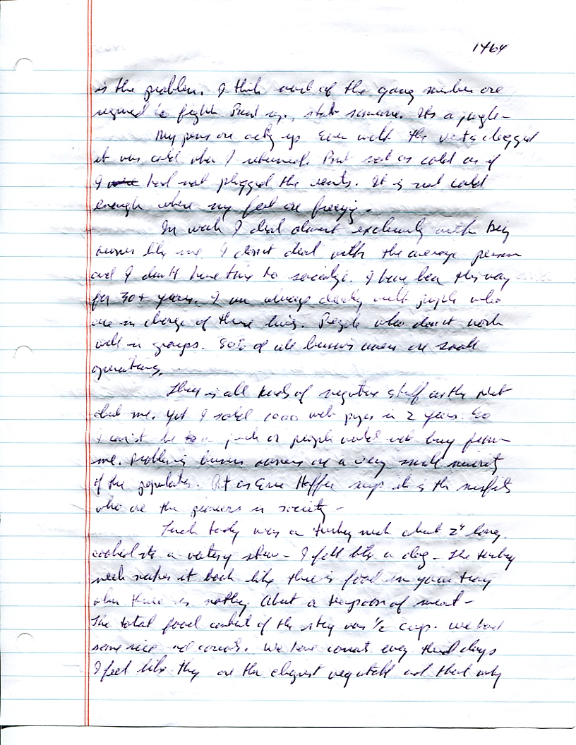 Dr John WorldPeace 2008 Prison Journal